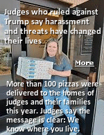 Judges have been targets of anonymous pizza deliveries that judges see as a form of intimidation. The U.S. Marshals Service, which has the job of protecting judges, suspects some of the deliveries could be tied to foreign actors. As a result of the various threats and intimidation, judges have had to adapt their daily lives, taking actions to adapt to the changing landscape by upgrading home security systems, changing the routes driven to work and limiting personal information their families post online.